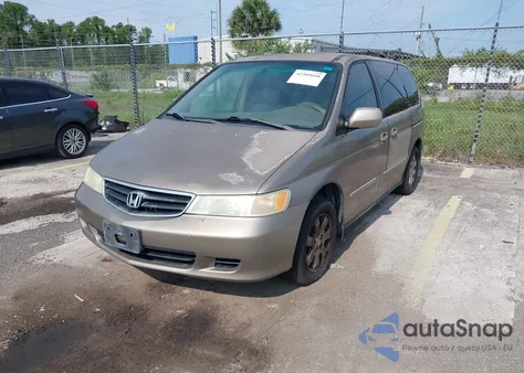 2004 Honda Odyssey Ex-L z USA, uszkodzony, nr VIN 5FNRL18954B014748